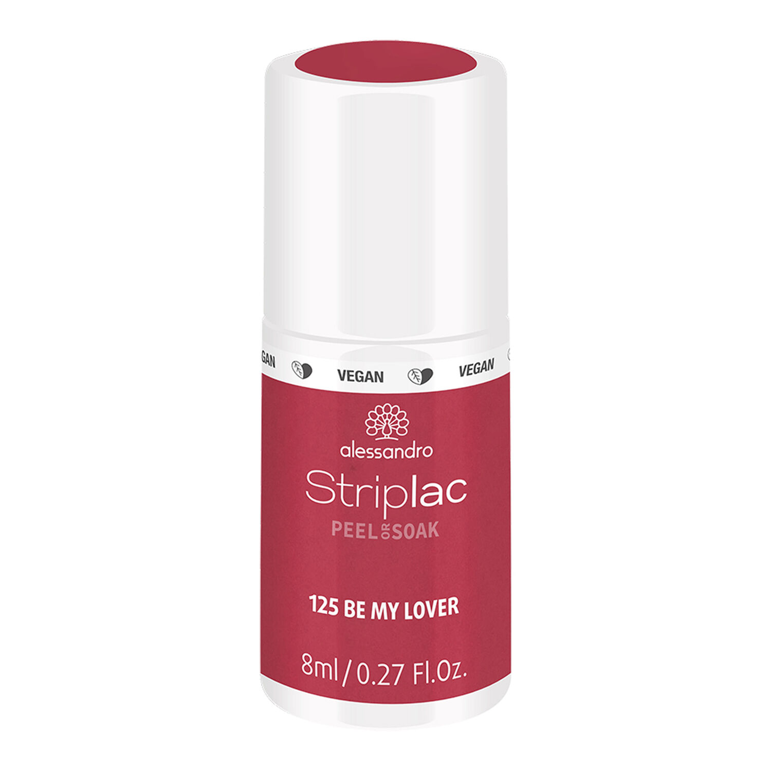 Alessandro Striplac Peel or Soak Vernis Semi-permanent - 125 Be My Lover