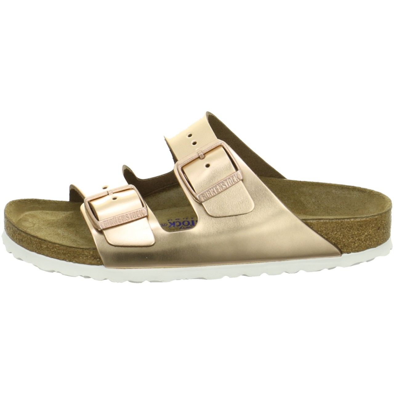 BIRKENSTOCK Pantoletten braun Arizona NL WB Metallic Copper