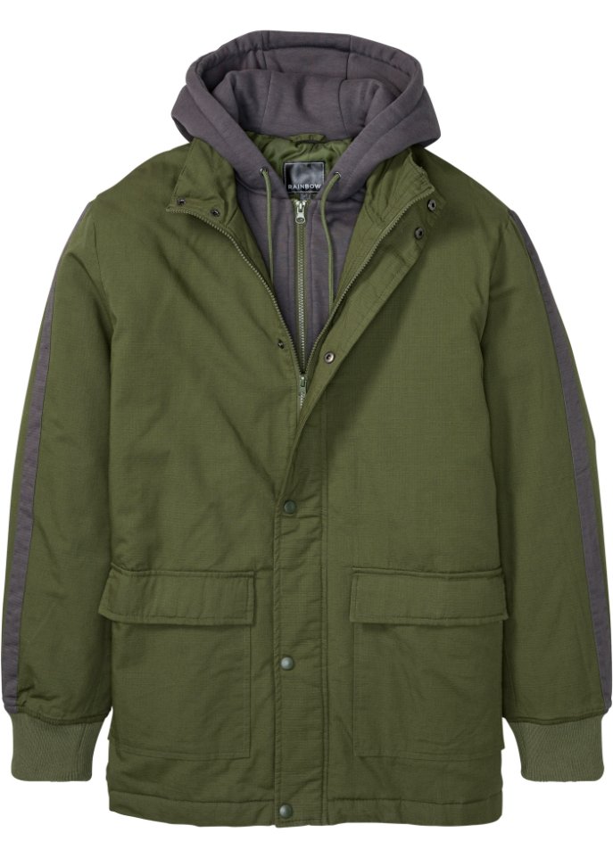 Winterjacke in 2 in1 Optik