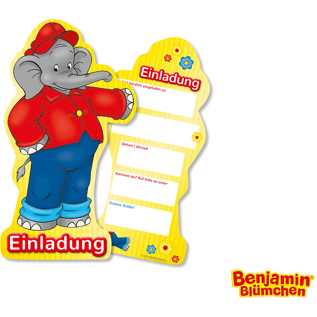 Partyset Benjamin Blümchen, 69-tlg.