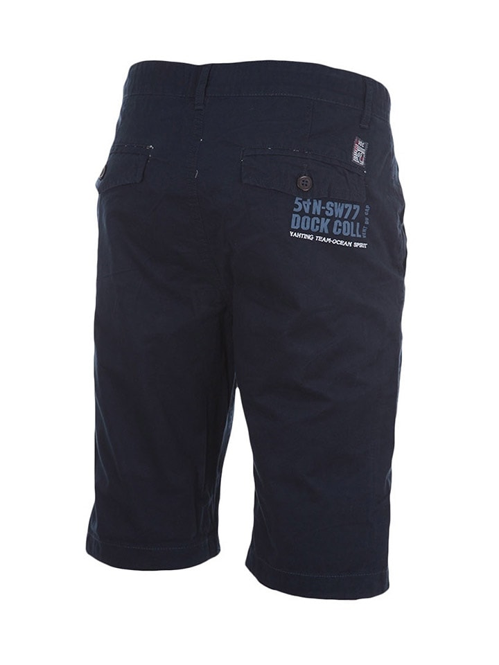 Peak Mountain Bermudas in Dunkelblau günstig kaufen