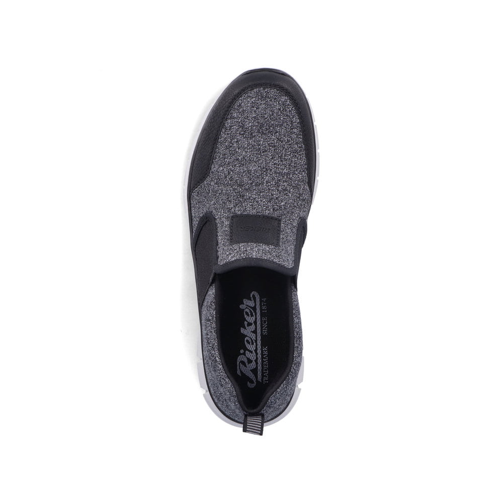 Rieker Herren Slipper mondgrau
