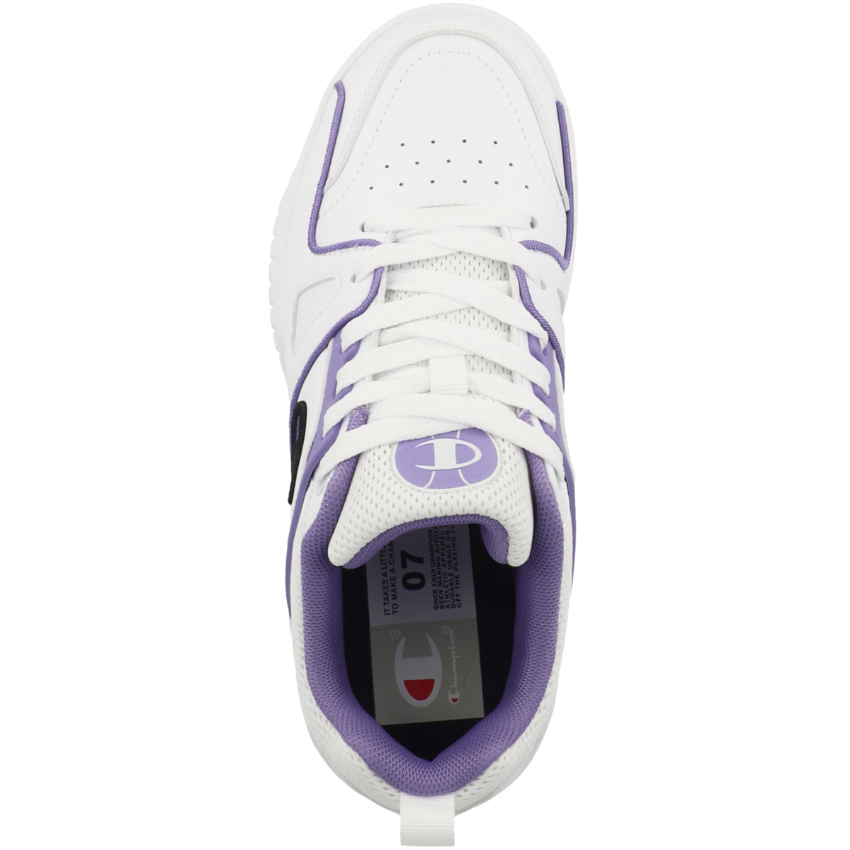 Champion Low Cut Shoe 3 Point Sneaker Low weiss