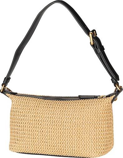 Karl Lagerfeld Schultertasche K/Kushion Small Raffia Baguette
