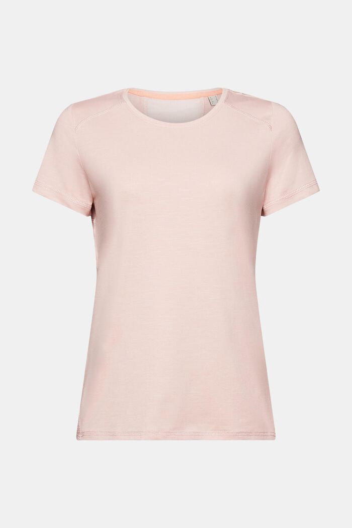 Recycelt: Active T-Shirt mit Mesh-Einsätzen