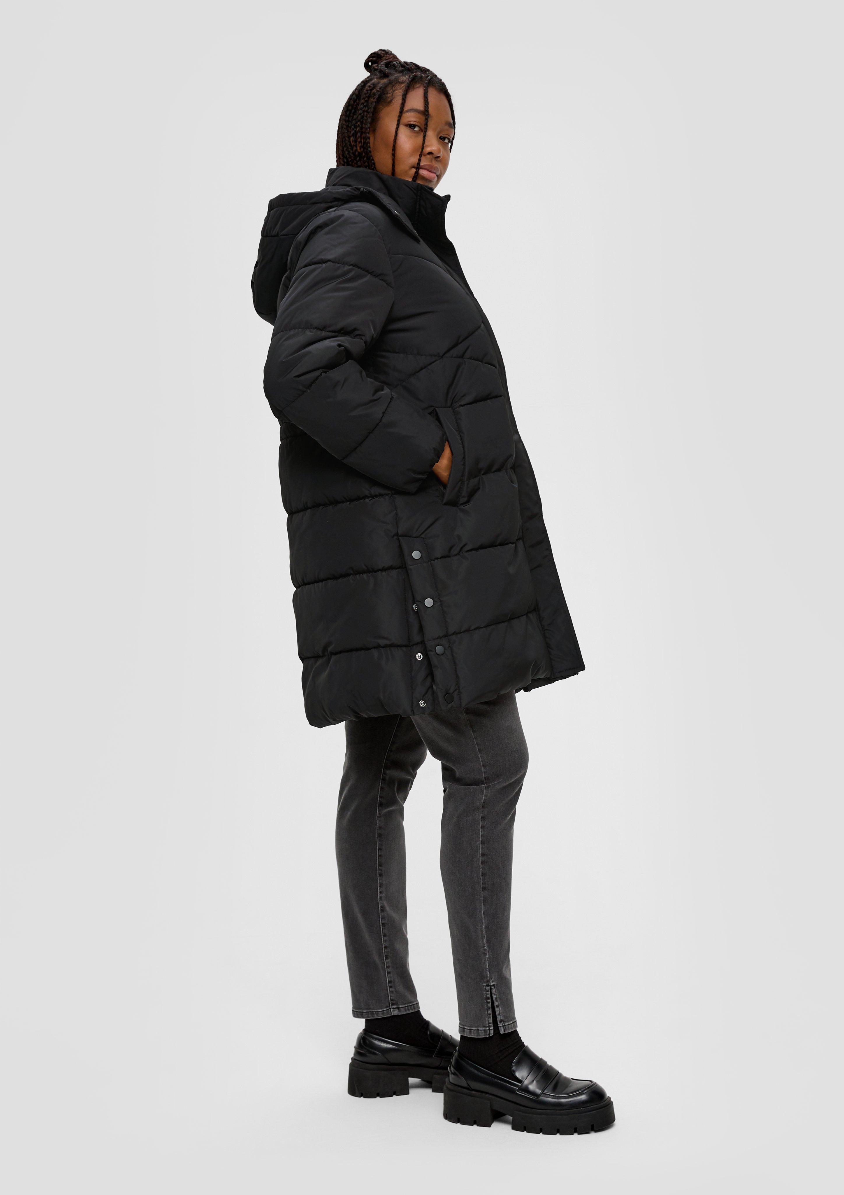 Steppjacke mit abnehmbarer Kapuze  2136054-9999