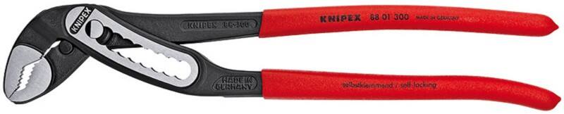 Knipex Wasserpumpenzange 88 01 300 Chrom Vanadium Elektrostahl 300 mm Schwarz, Rot