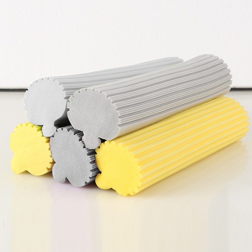 Zimtky Wischmopp Roller-Baumwollkopf, super saugfähiger Schwamm-Moppkopf, 38 cm