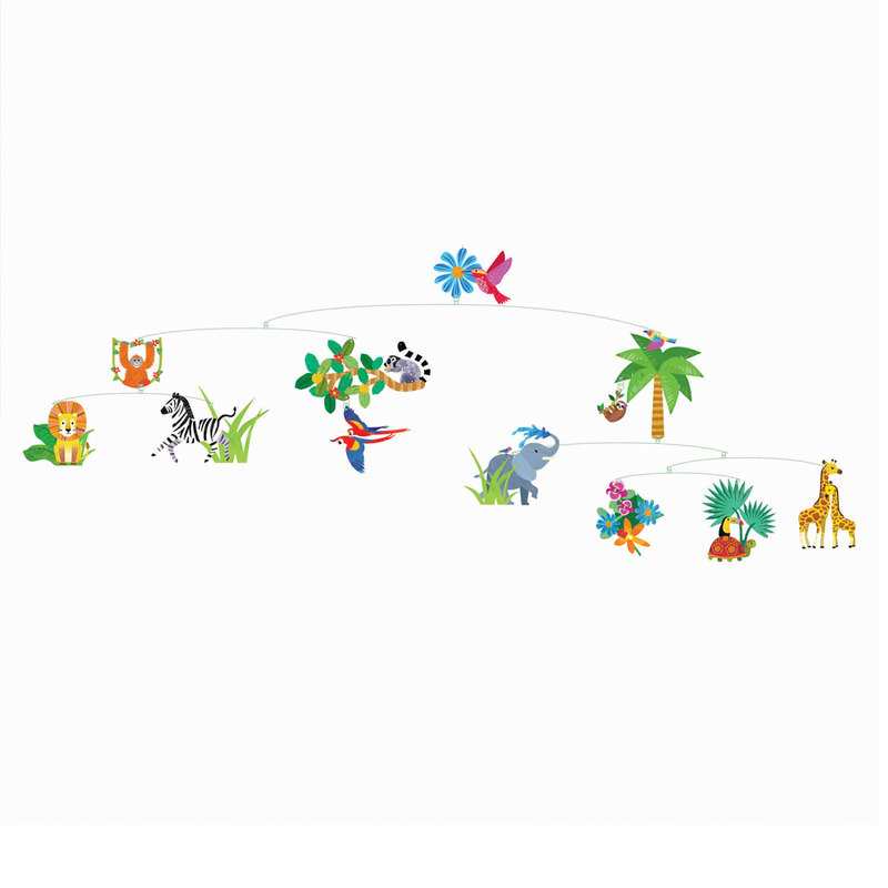 Mobile Monde de la jungle Djeco