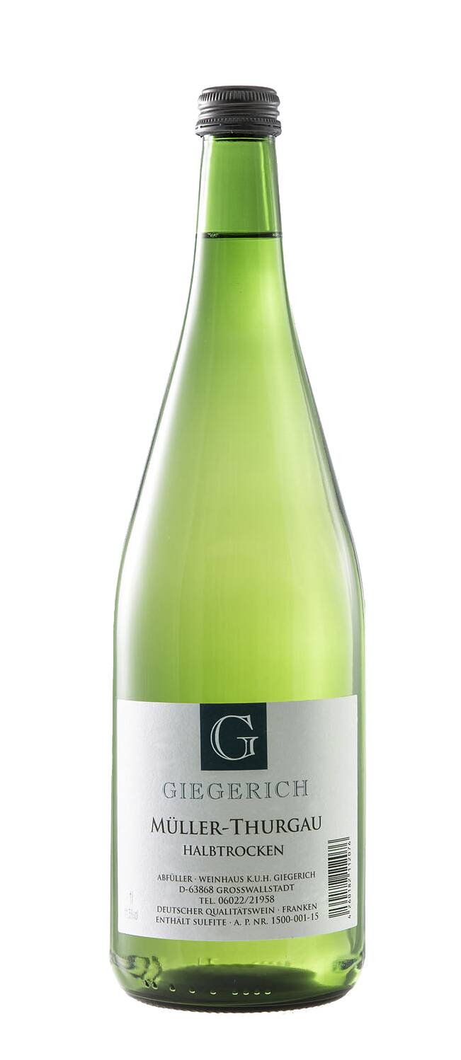 Weingut Giegerich Müller-Thurgau halbtrocken 1,0 ltr. 2022