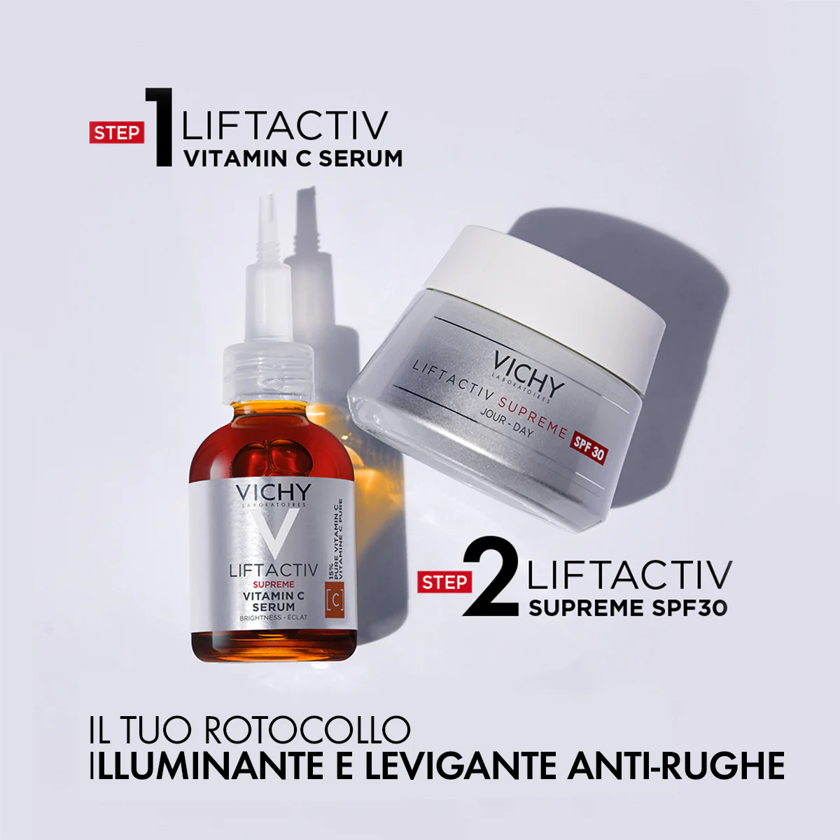 Liftactiv Liftactiv Supreme Vit C Serum - Lysnende ansiktsserum, fuktighetsgivende ansiktsserum