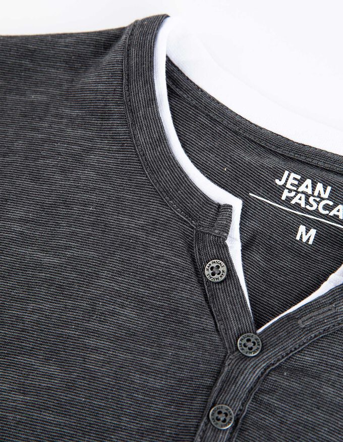 T-Shirt - Double-Layer-Look