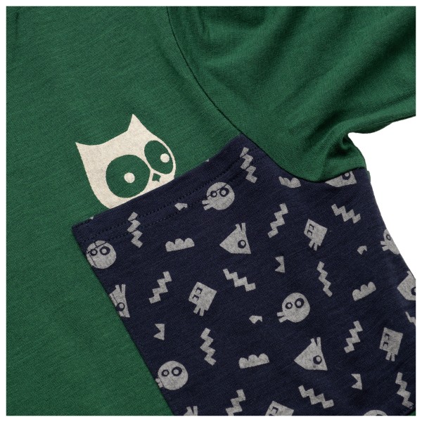 Namuk - Kid's Tim Merino Pocket Longsleeve - Merinoshirt