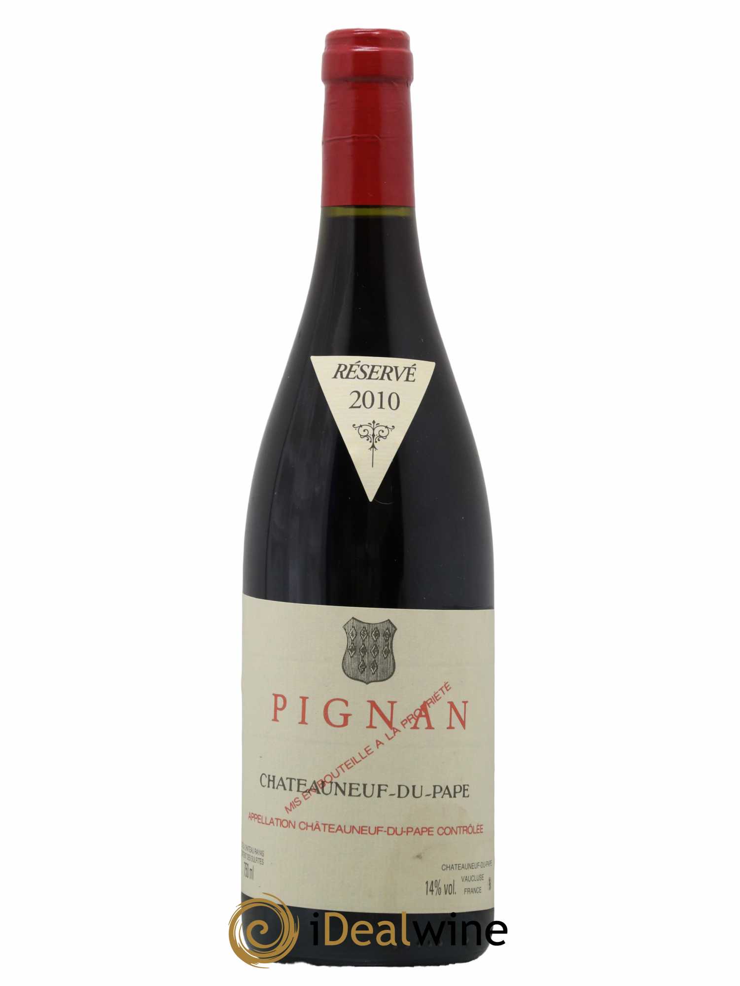 Châteauneuf-du-Pape Pignan Emmanuel Reynaud  2010 - Lot de 1 Bouteille