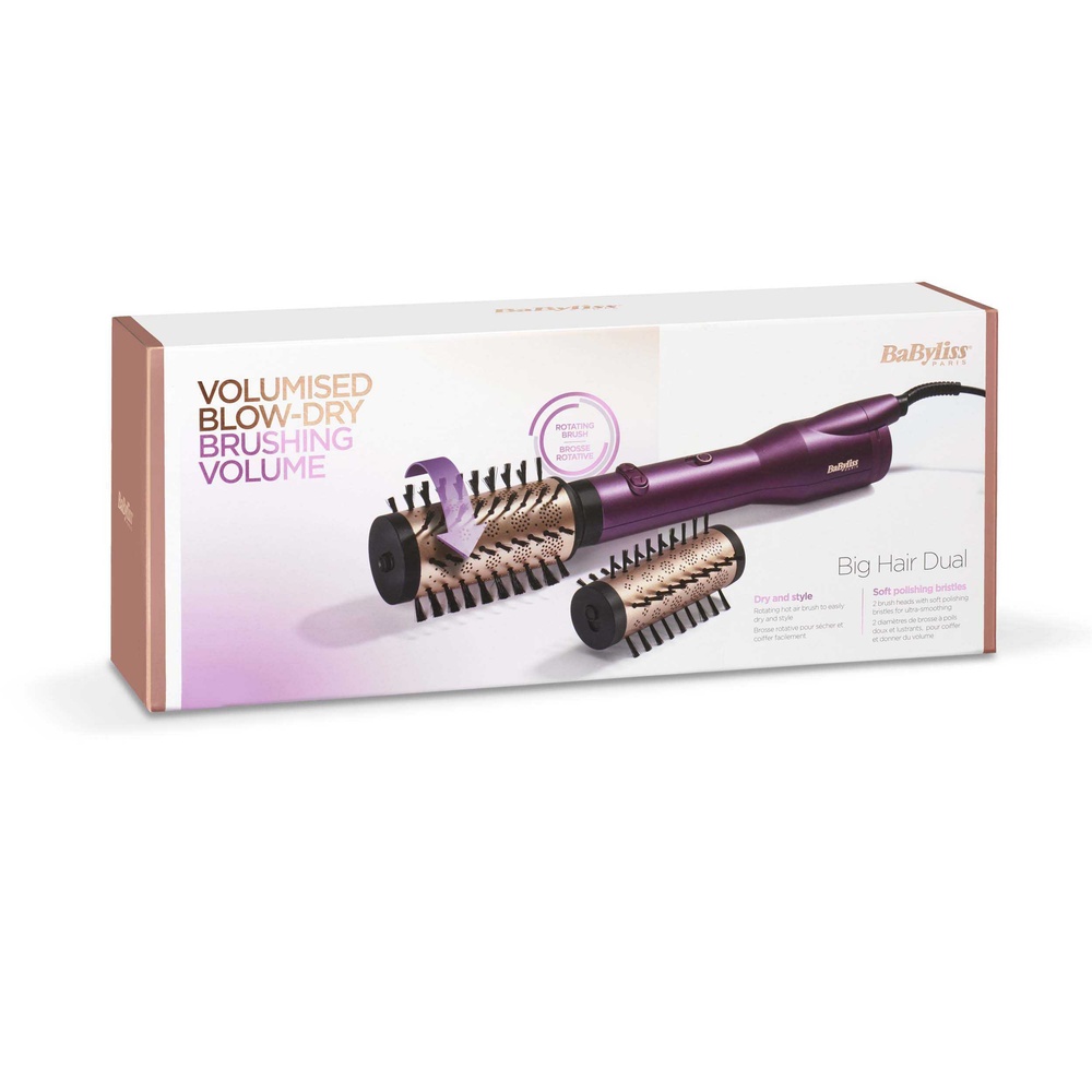 babyliss BaByliss  - AS950E - Brosse soufflante Big Hair Dual BROSSE SOUFFLANTE