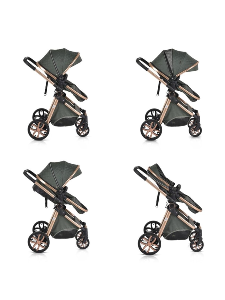 Moni Kinderwagen Alma in grün günstig kaufen onesize