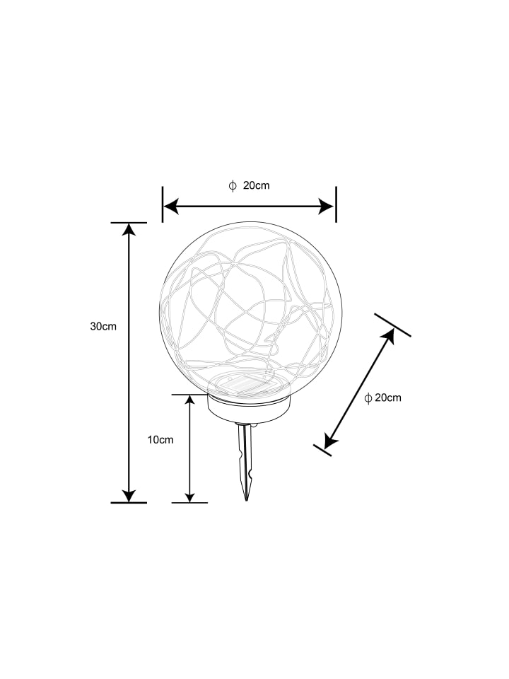 Globo lighting Solarleuchte 