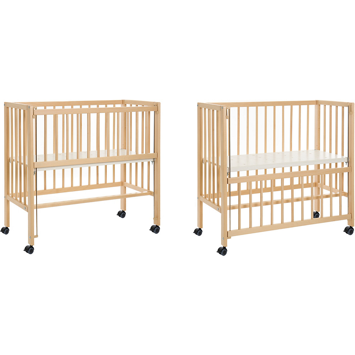 Beistellbett Cocon, natur, 45 x 95 cm