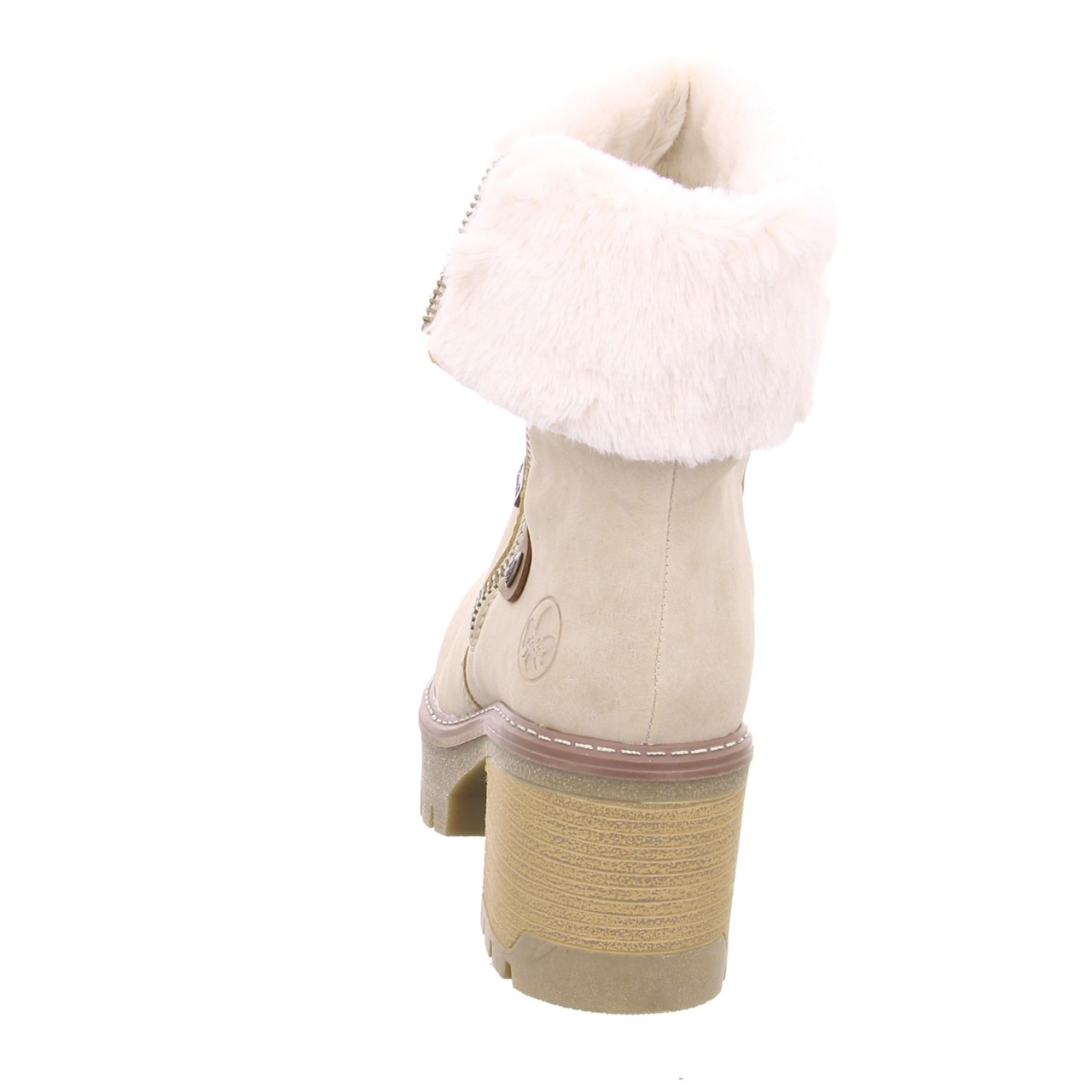 RIEKER Stiefeletten beige
