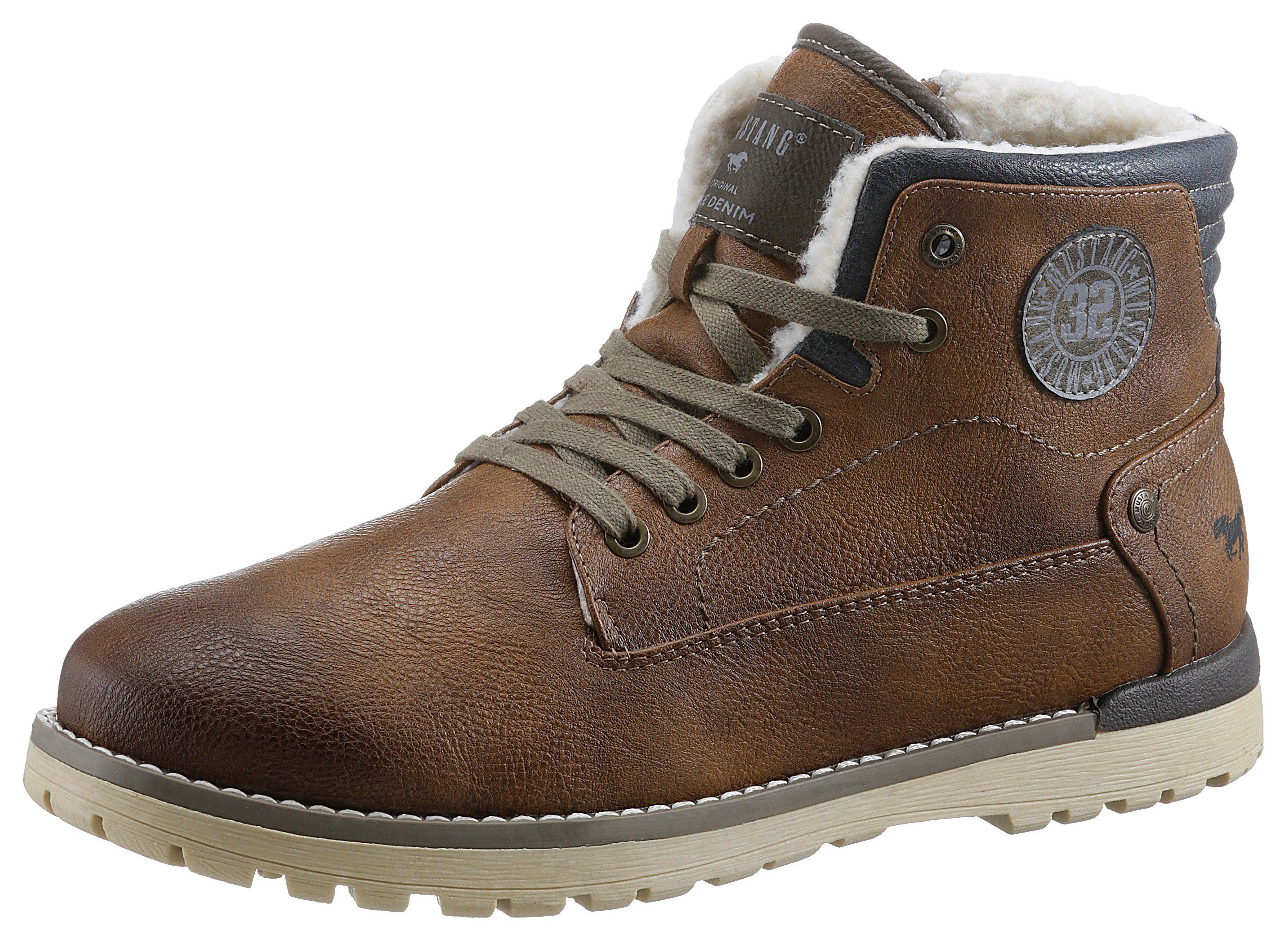 Mustang Shoes Schnürboots mit Warmfutter