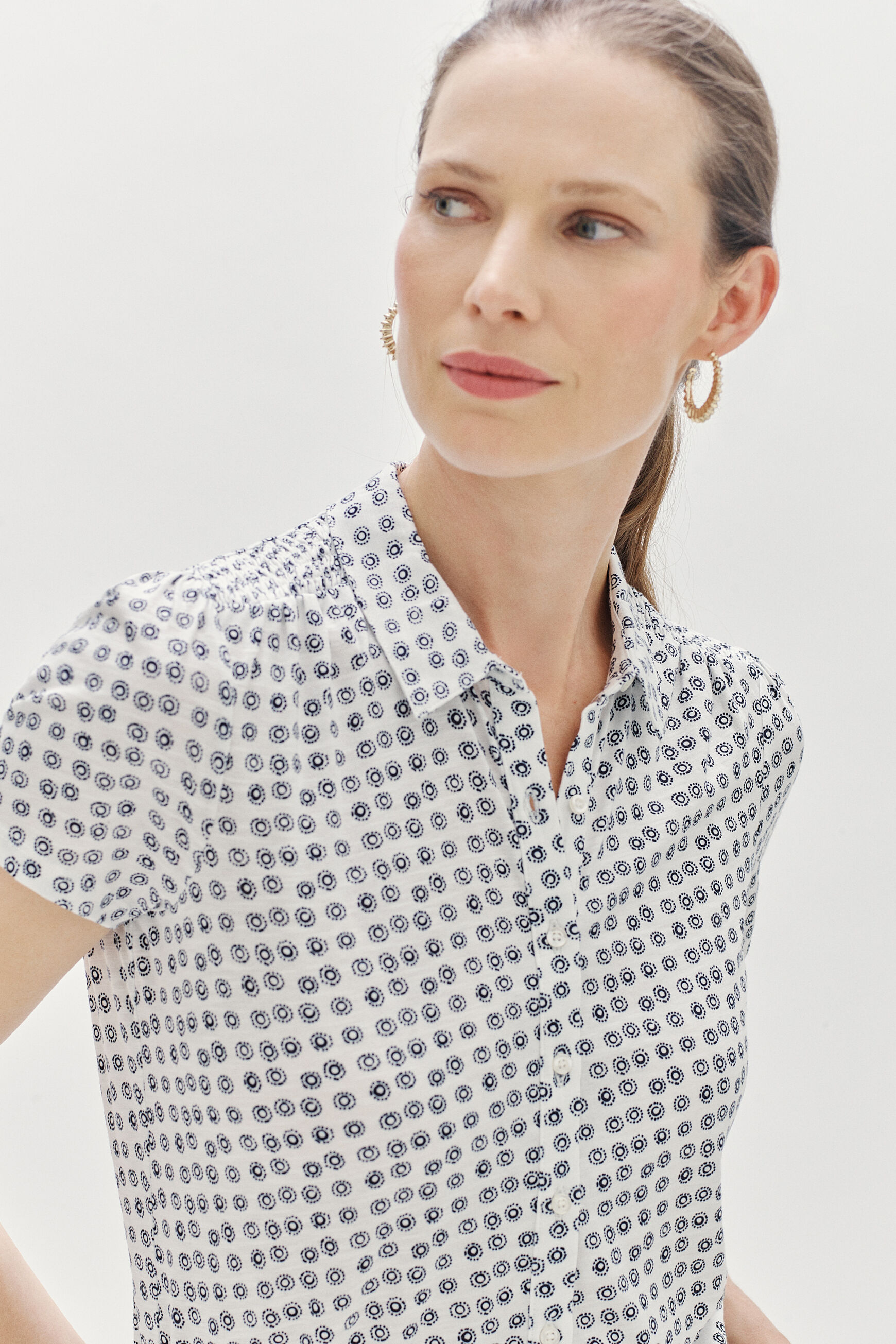 t-shirt loris halo ivoire femme