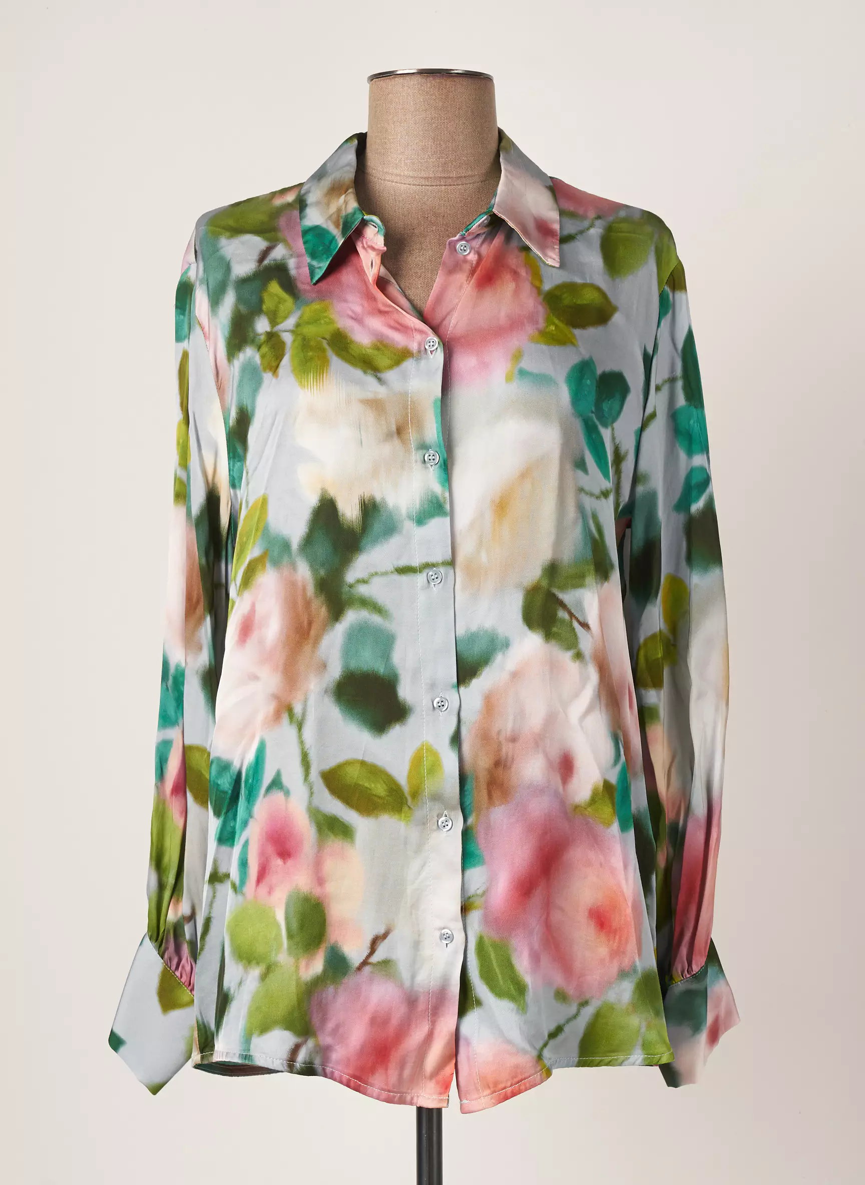 Dixie Chemisiers Femme couleur gris
