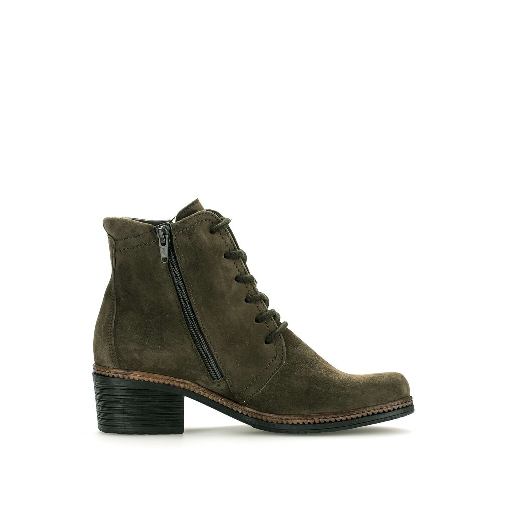 Gabor fashion Schnürstiefelette grün