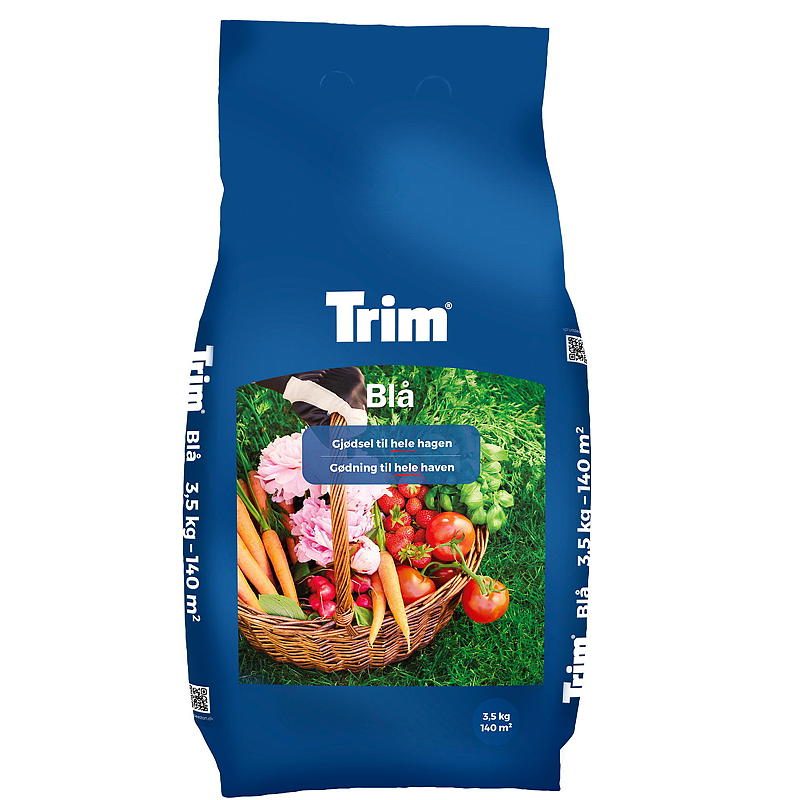 Trim Gjødsel 3,5 kg, blåkorn, Trim