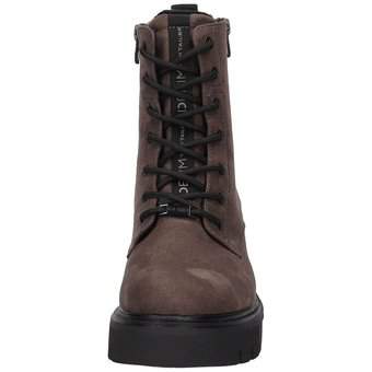 Tom Tailor Schnür Boots in braun