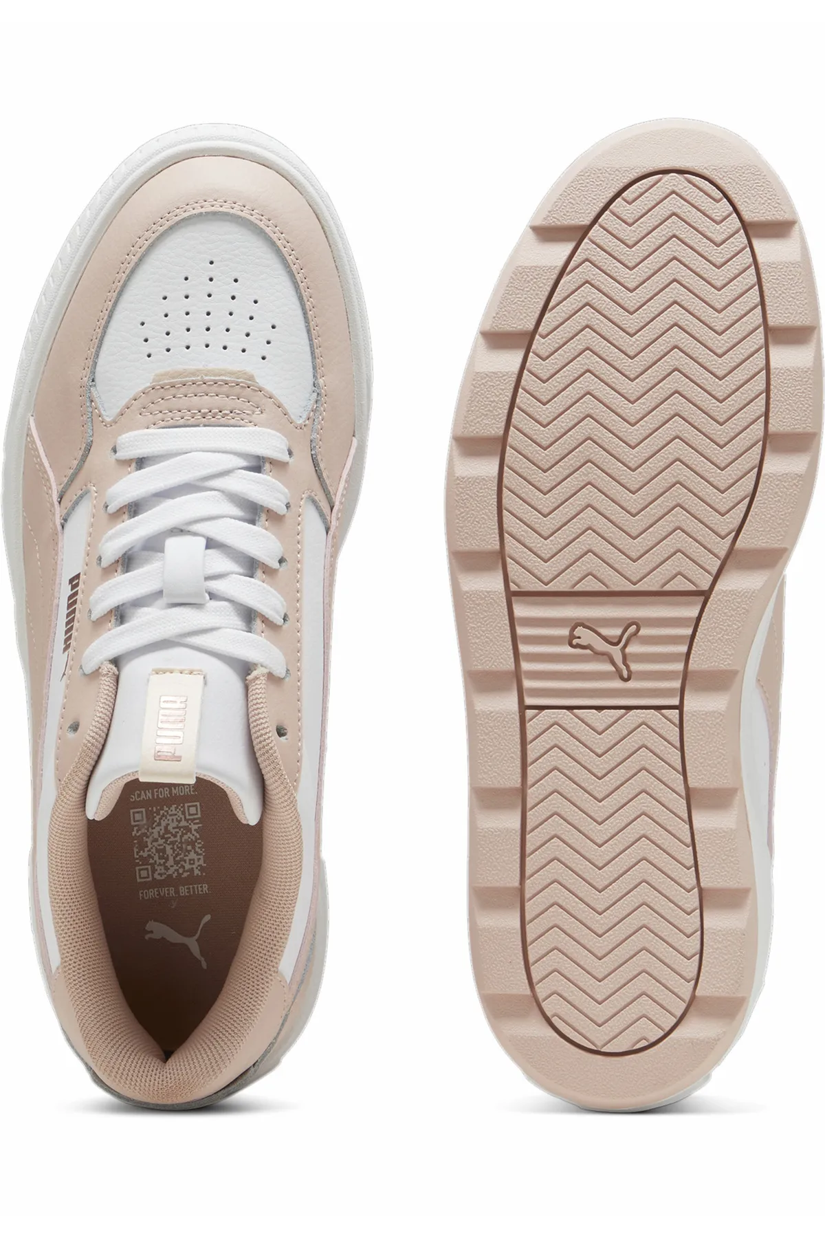 Puma  Sneaker - Weiß - Plateau Absatz