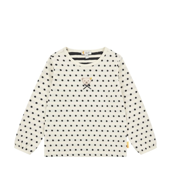 T-Shirt langarm, beige für Mädchen