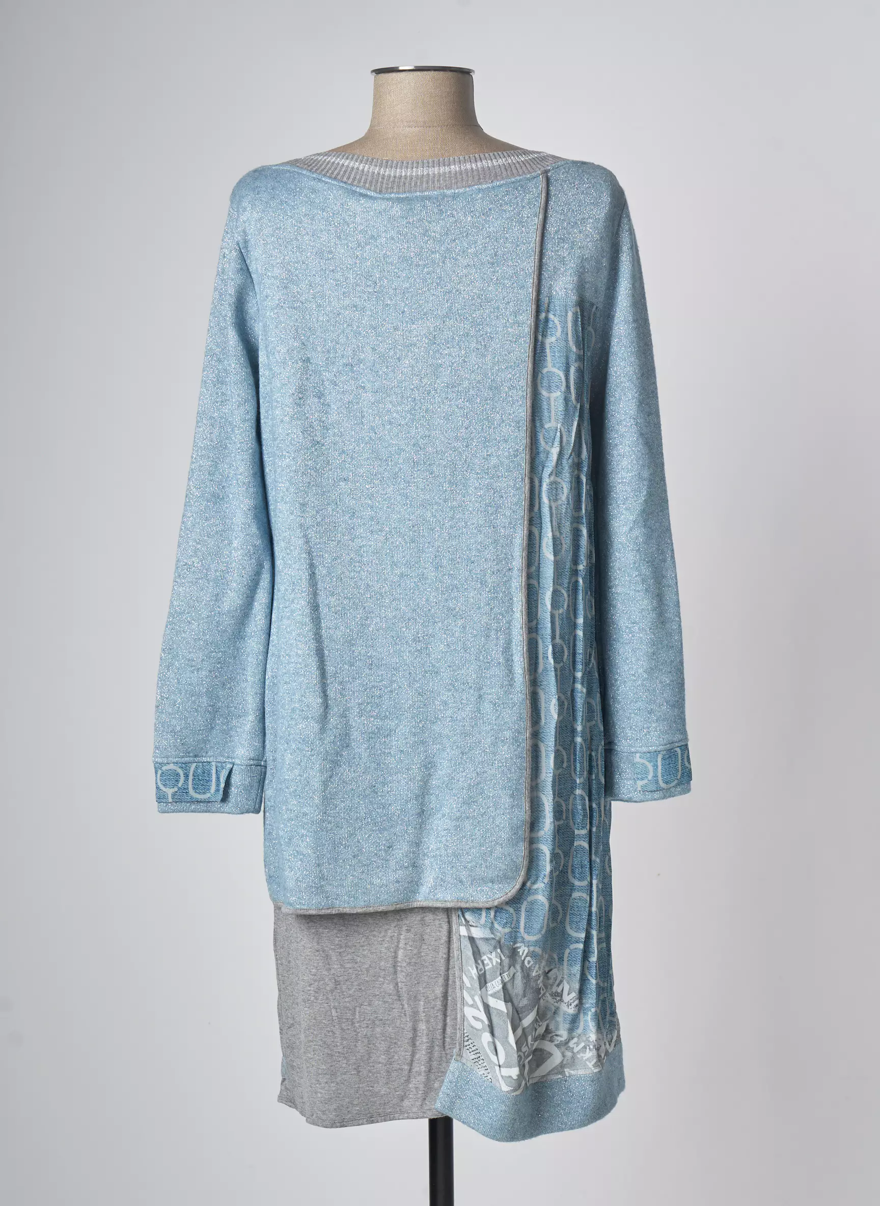 Elisa Cavaletti Robes Pulls Femme couleur bleu