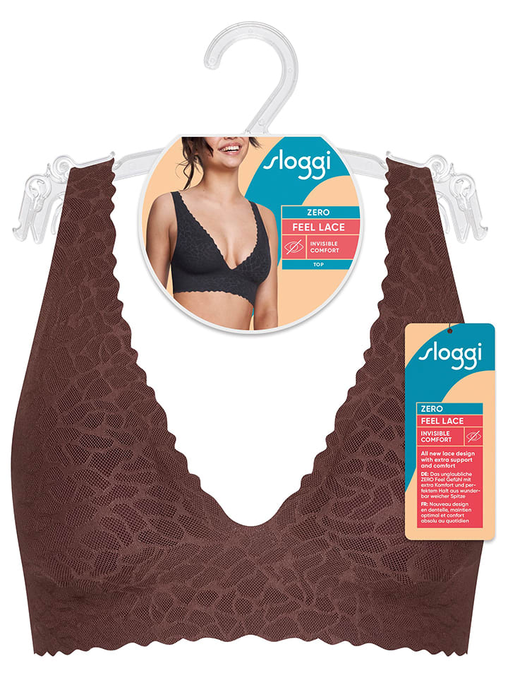 Sloggi Bustier in Dunkelbraun günstig kaufen