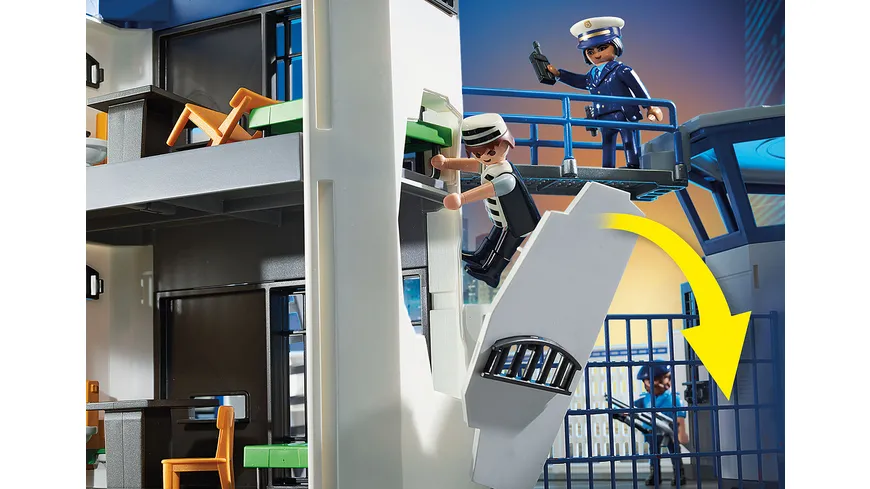 PLAYMOBIL 6872 - City Action - Polizei-Kommandozentrale mit Gefängnis