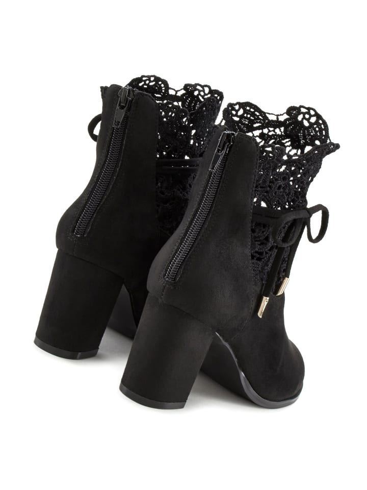 LASCANA High-Heel-Stiefelette in schwarz günstig kaufen