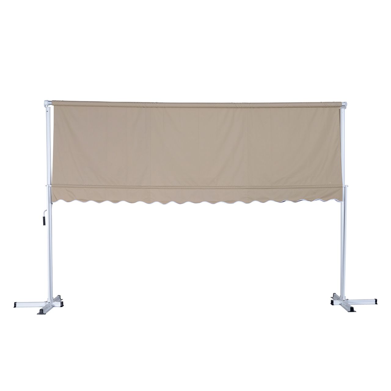 Outsunny Standmarkise, Creme 2,95x2,94m