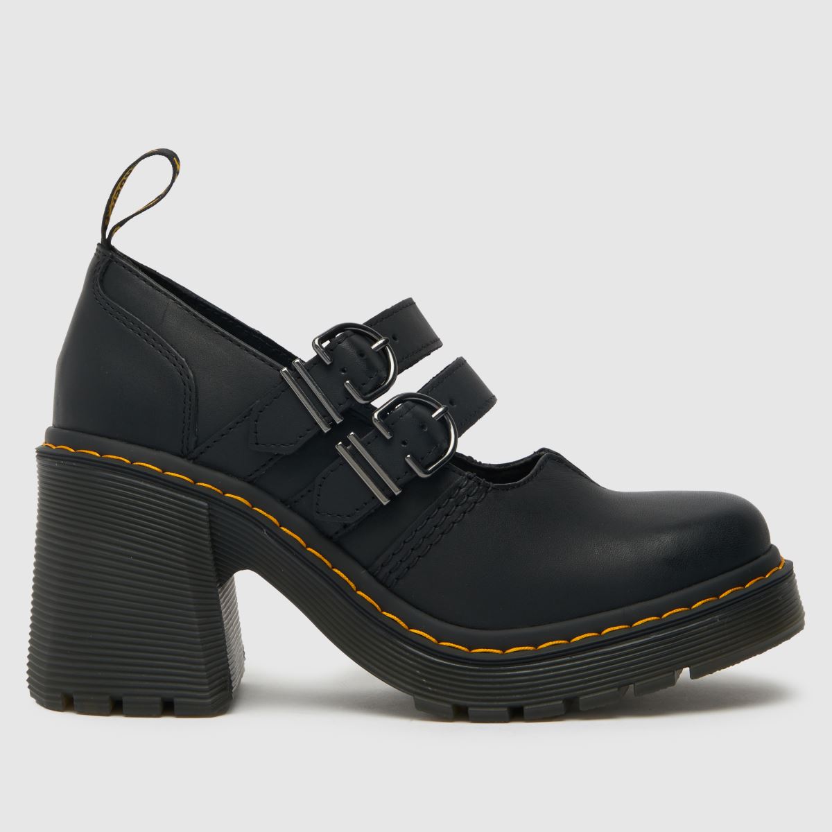 Dr Martens – Eviee – Svarta höga klackar