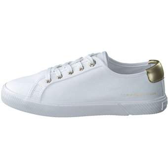 Tommy Hilfiger Lace Up Vulc Sneaker in weiß