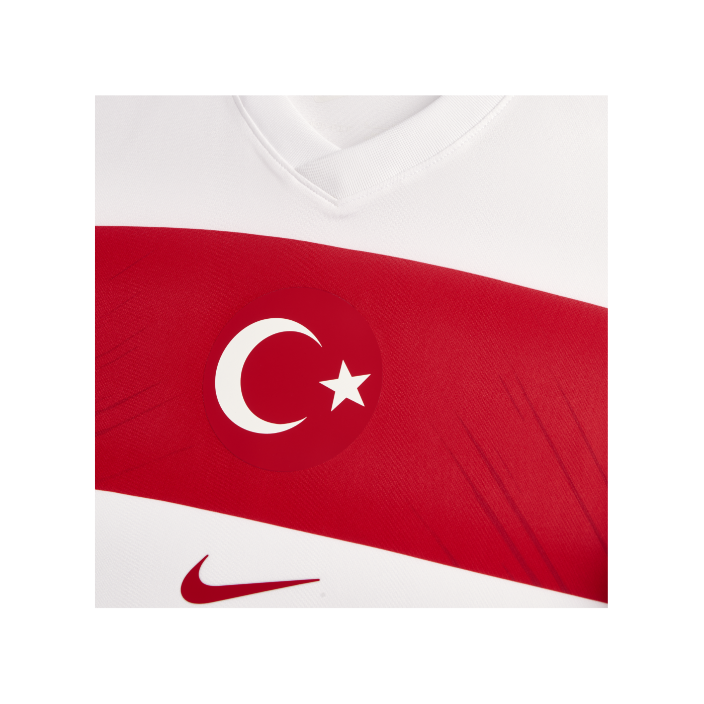Nike Türkei Fan Trikot Home EM 2024 Damen Weiss