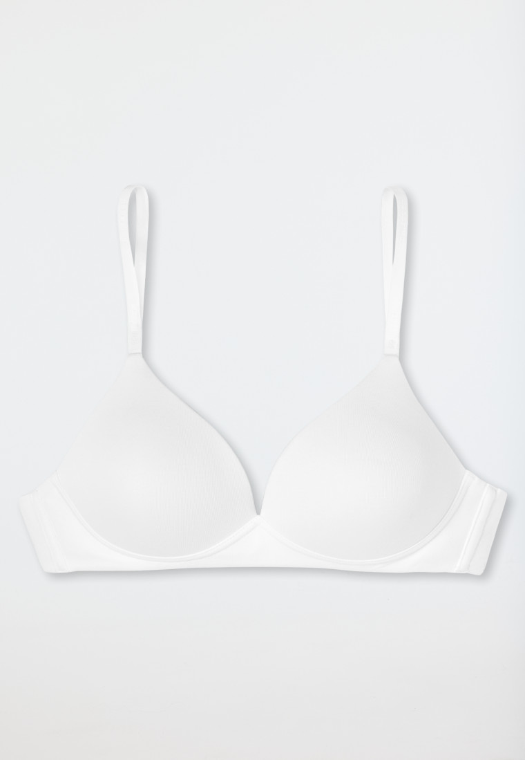 Soft BH Organic Cotton mit Schale weiß - 95/5