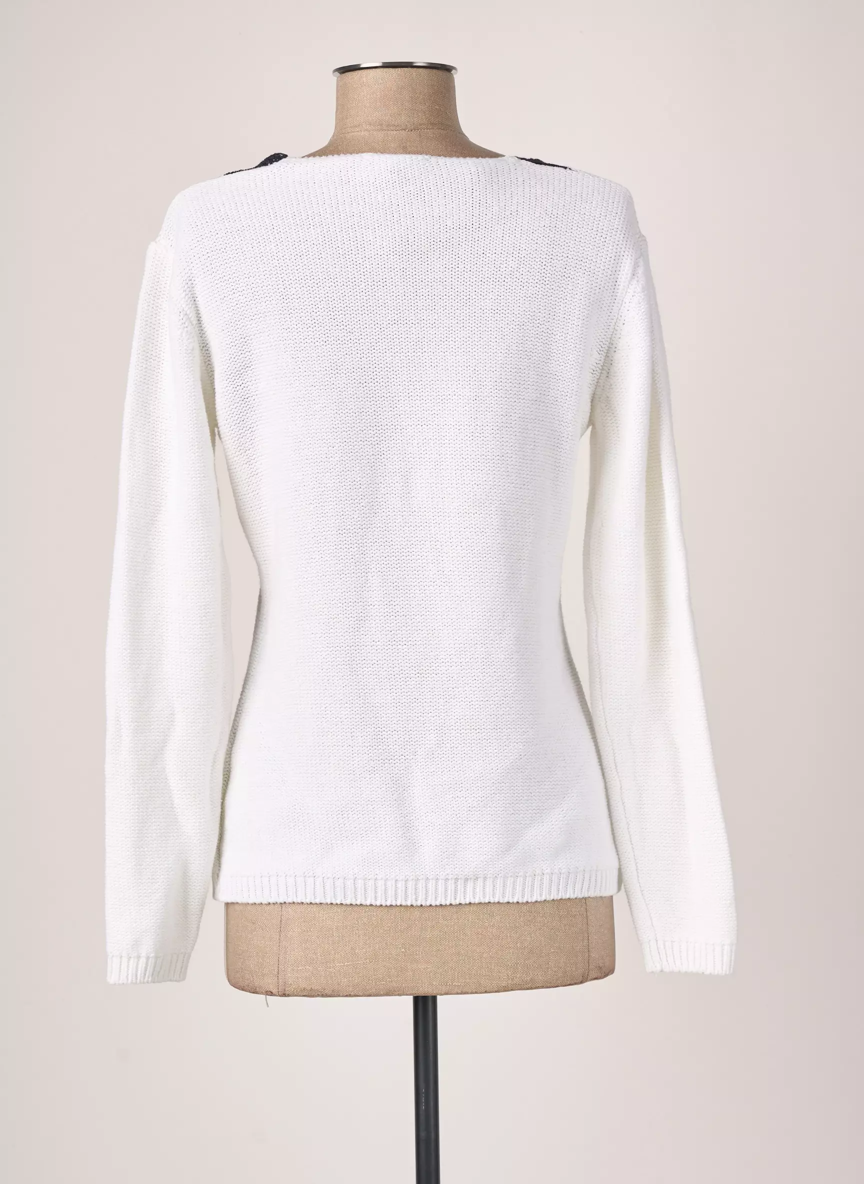 Le Phare De La Baleine Pulls Femme couleur blanc