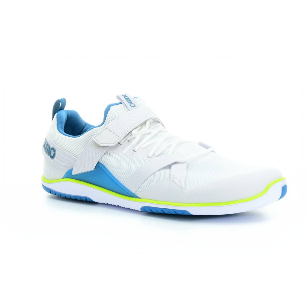 Xero Shoes Forza Trainer White/Blue Sapphire M sportliche Barfußschuhe