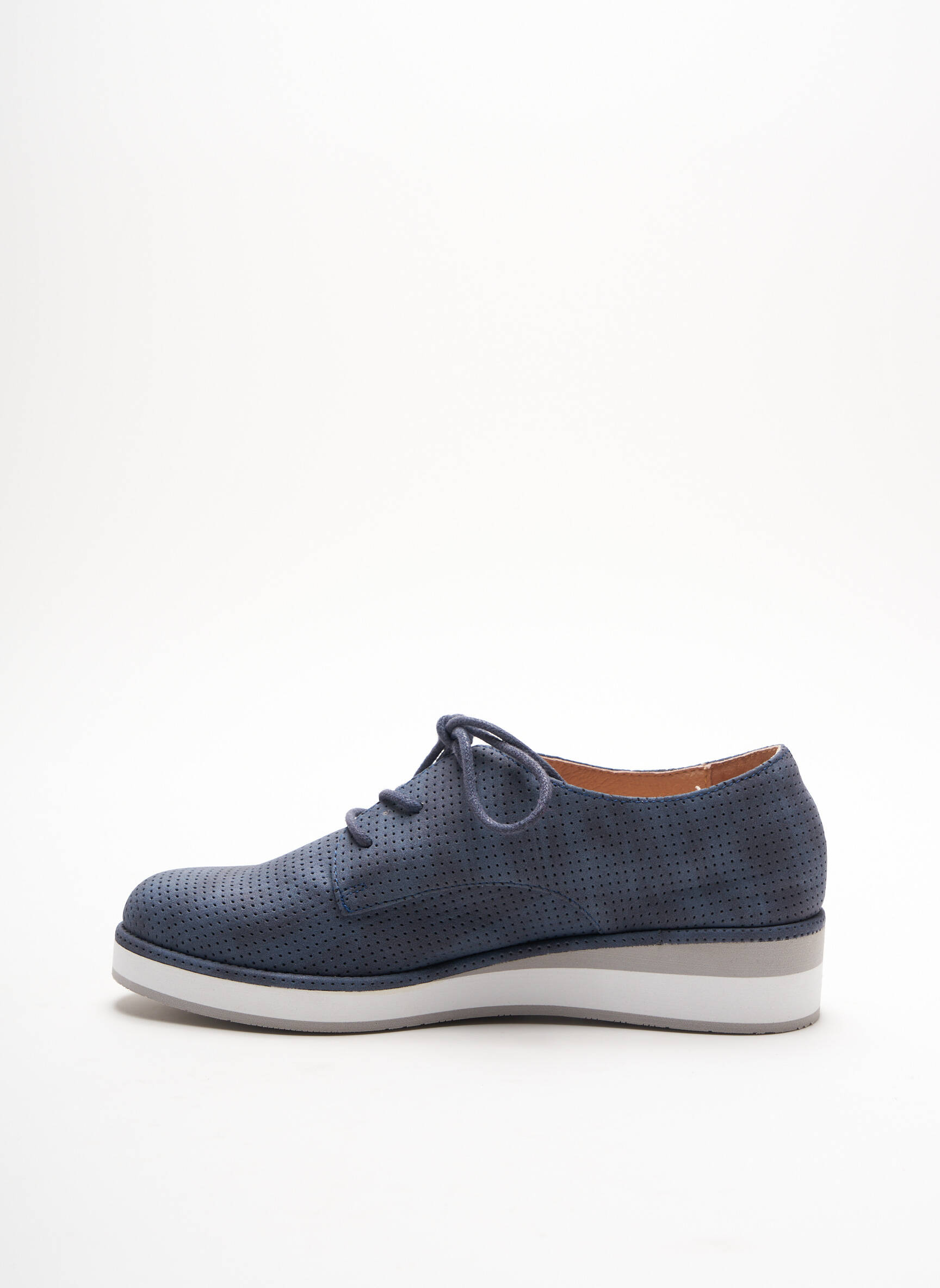 Fugitive By Francesco Rossi Derby Femme couleur bleu