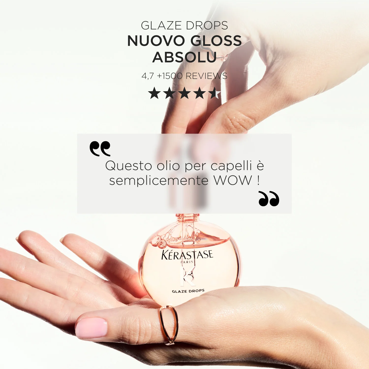Gloss Absolu Glaze Drops - Ulje za oblikovanje i završnu obradu kose, Ulje za kosu