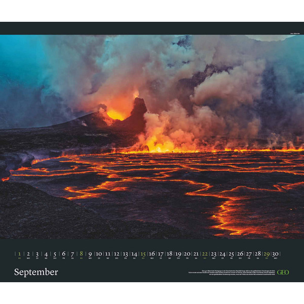 GEO EDITION: KRÄFTE DER NATUR 2024 - WAND-KALENDER - Kalender