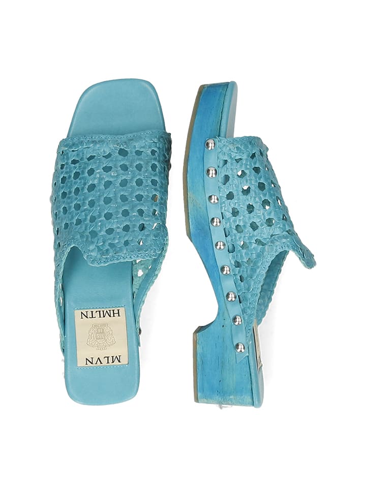 MELVIN & HAMILTON Leder-Clogs 