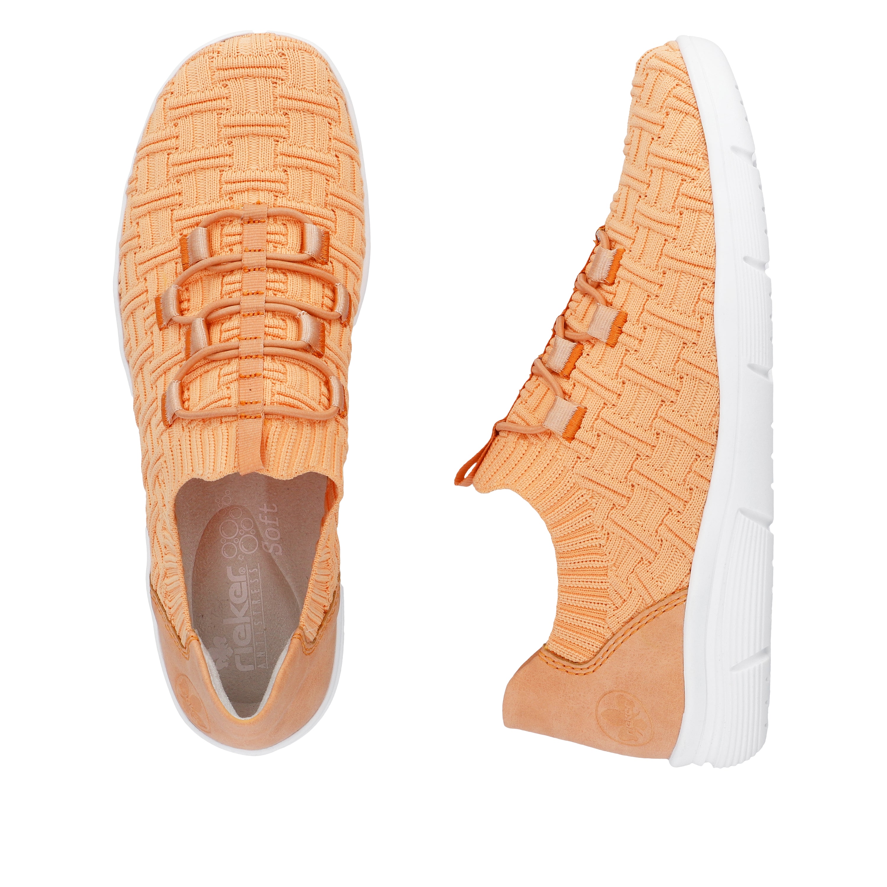 Rieker Damen Slipper hellorange