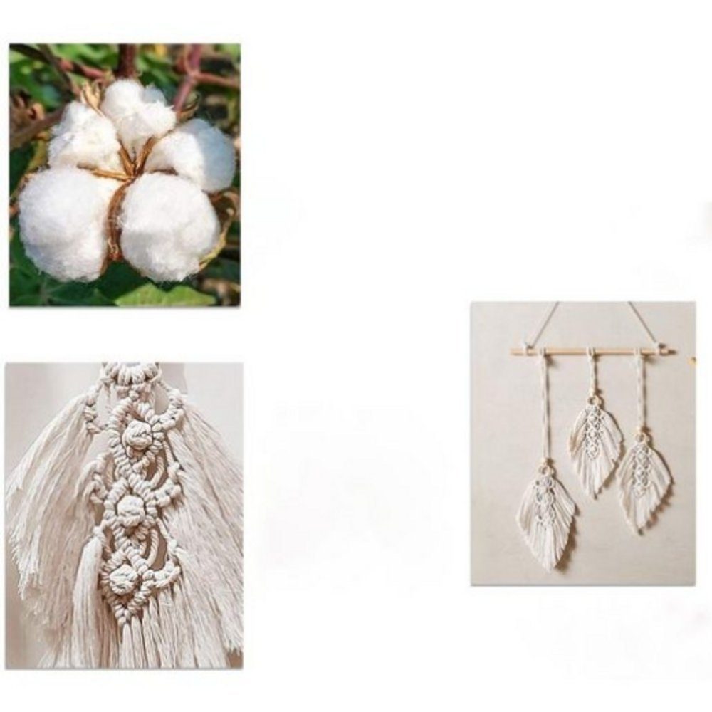 Wandteppich Boho-Wanddekoration, moderne Makramee-Wandkunst, EBUY