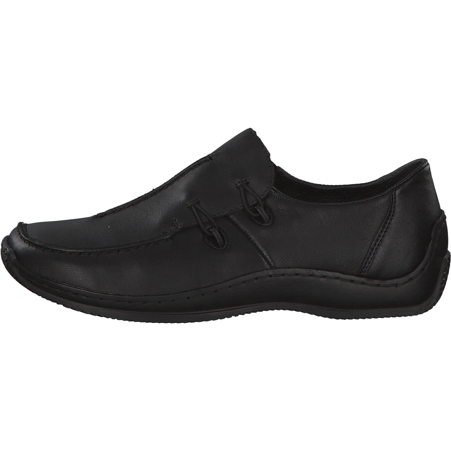 Rieker L1751, Slip-On-Sneaker, Damen, Schwarz