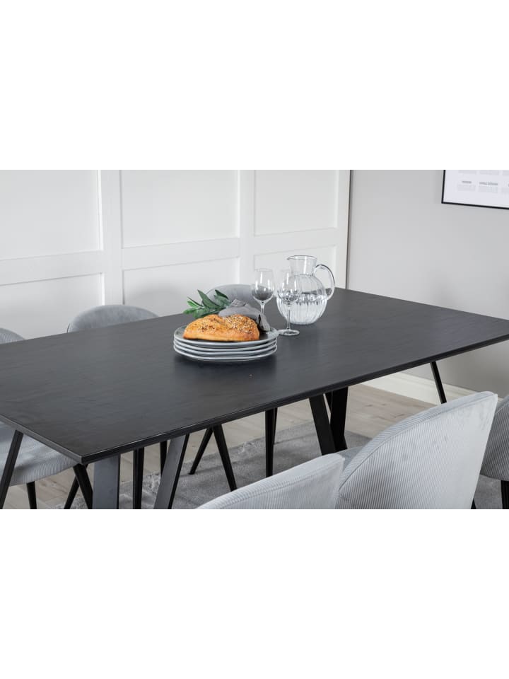 ebuy24 Essgruppe Marina 23 (7-teilig) Grau 90 x 180 cm günstig kaufen onesize